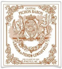 illustration du vin Pichon Longueville Baron 2017 la
