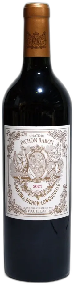 photo du vin Pichon Longueville Baron 2021 la