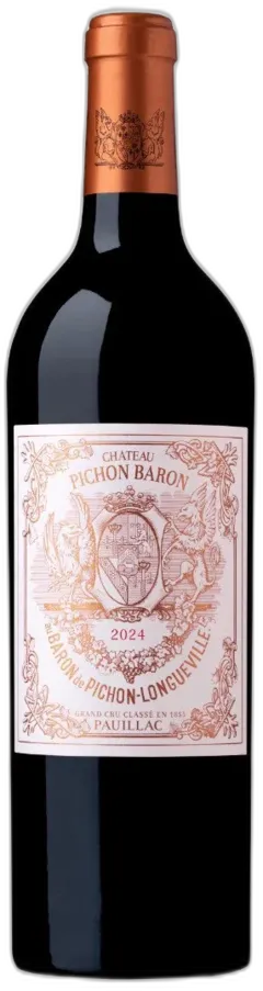 illustration du vin Pichon Longueville Baron 2024 la