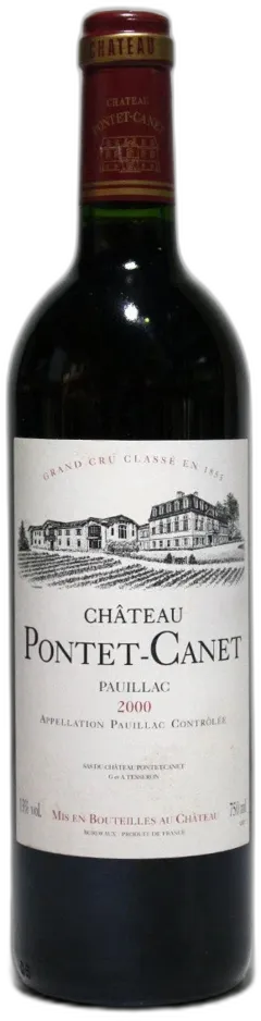 image du vin Pontet Canet 2000