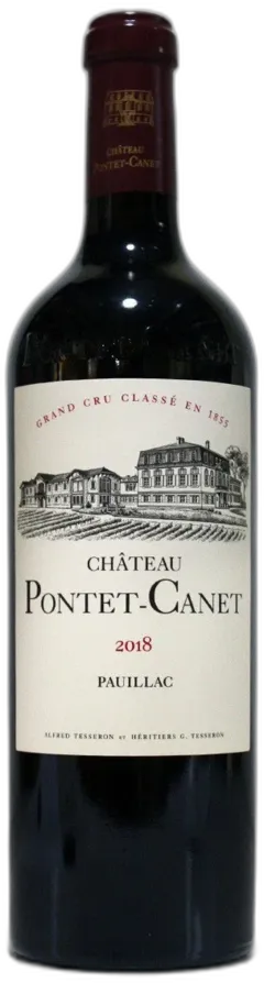 photos du vin Pontet Canet 2018