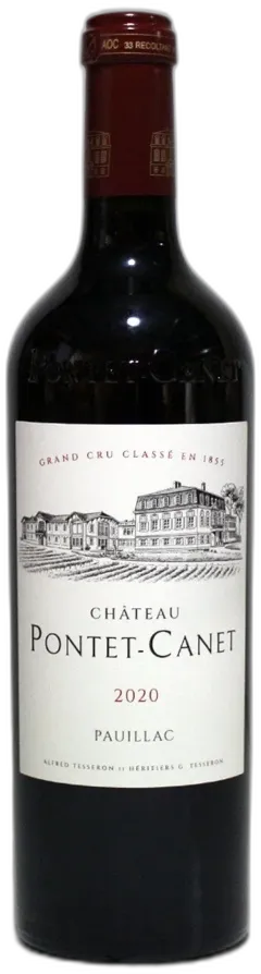 illustration du vin Pontet Canet 2020