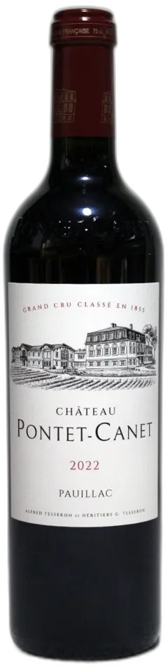 illustration du vin Pontet Canet 2022