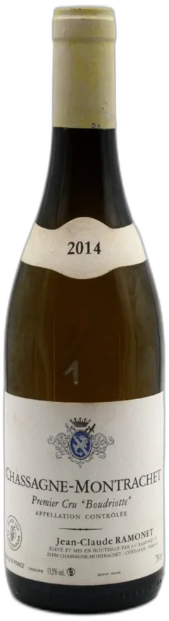 photos du vin Ramonet Chassagne Montrachet 1er Cru Boudriotte 2014