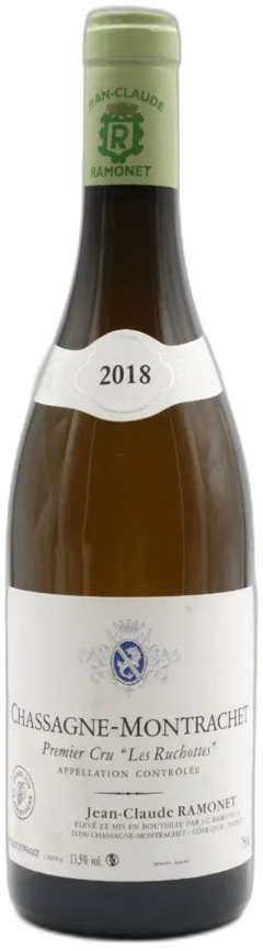 photo du vin Ramonet Chassagne Montrachet 1er Cru les Ruchottes 2018
