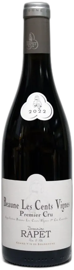 photo du vin Rapet Beaune 1er Cru les Cents Vignes 2022