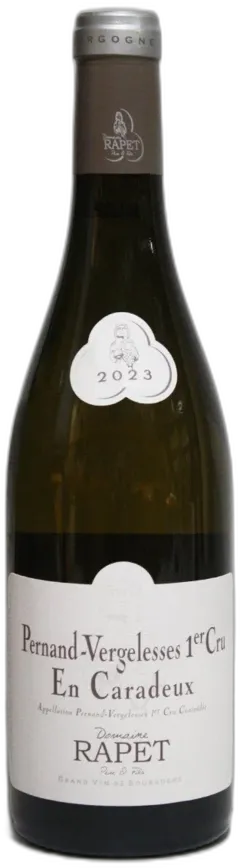aperçu du vin Rapet Pernand Vergelesses 1er Cru en Caradeux 2023