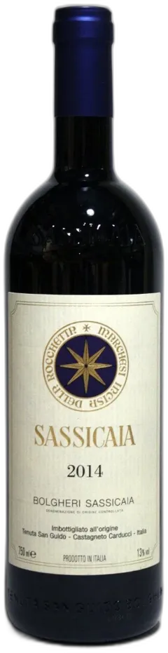 photos du vin Sassicaia