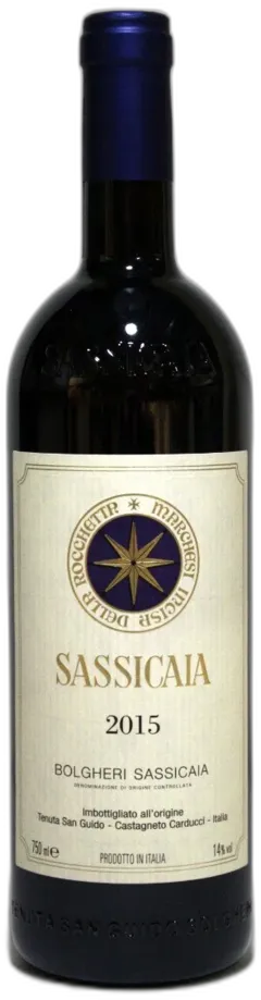 photos du vin Sassicaia