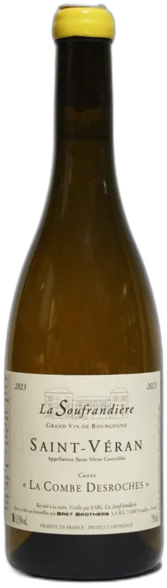 photo du vin Soufrandiere Saint Veran la Combe Desroches 2023