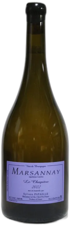 photo du vin Sylvain Pataille Marsannay Rouge le Chapitre 2022