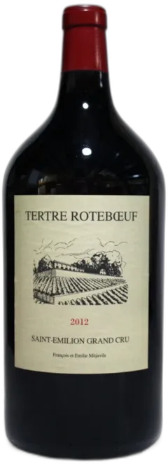 vue du vin Tertre Roteboeuf Double Magnum