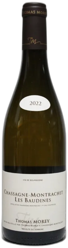 photo du vin Thomas Morey Chassagne Montrachet 1er Cru les Baudines