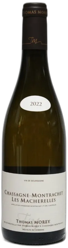 photo du vin Thomas Morey Chassagne Montrachet 1er Cru les Macherelles