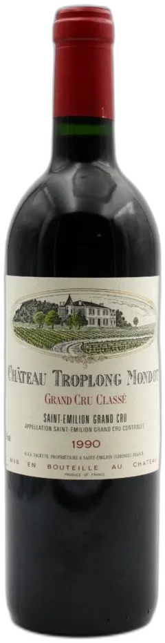 image du vin Troplong Mondot 1990