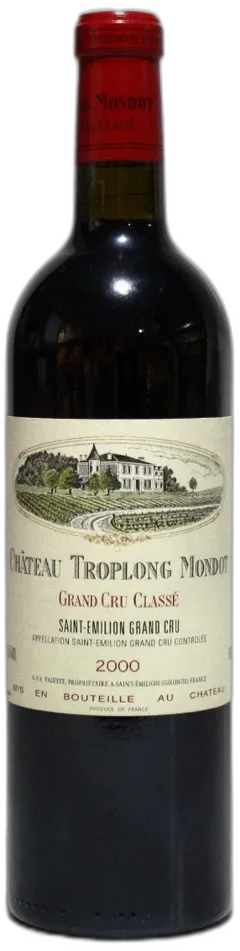 illustration du vin Troplong Mondot 2000