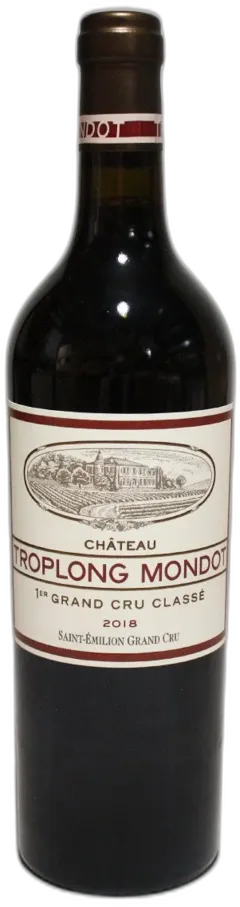 photos du vin Troplong Mondot 2018
