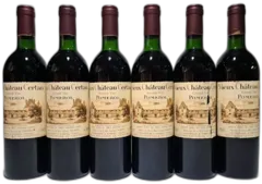 photo du vin Vieux Château Certan 1985 la