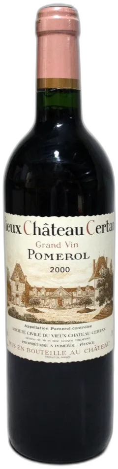 image du vin Vieux Château Certan 2000