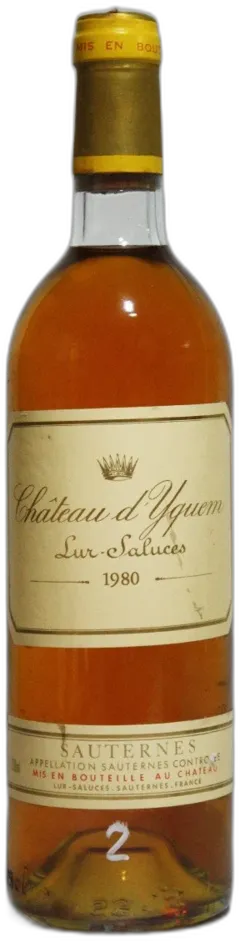 illustration du vin Yquem 1980
