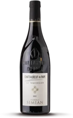 photo du vin Châteauneuf du Pape le Traversier Rouge