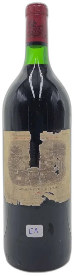 aperçu du vin Château Lafite Rothschild ea 1982