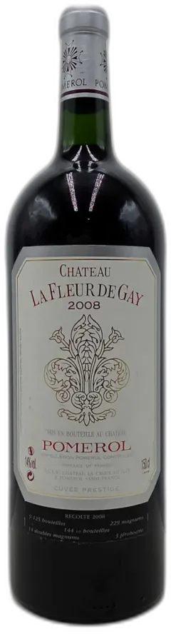 vue du vin Château la Fleur de Gay 2008