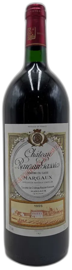 capture du vin Château Rauzan-Gassies 1995