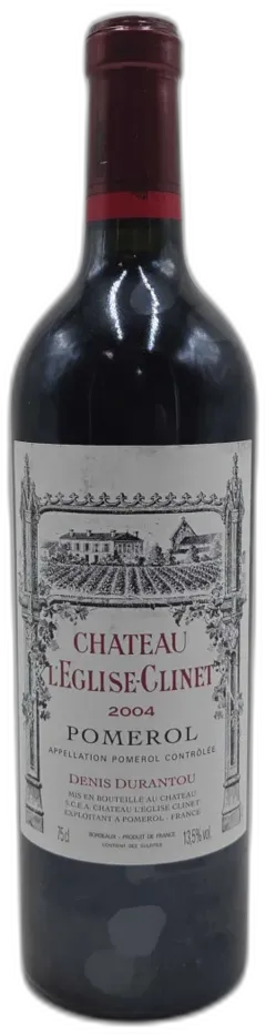 photo du vin Chateau l’Eglise-Clinet Pomerol 2009