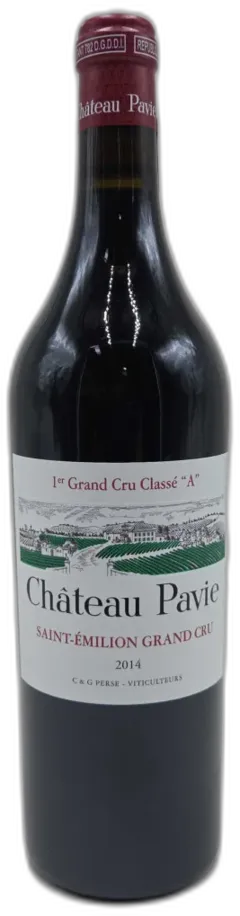 photo du vin Château Pavie 2014
