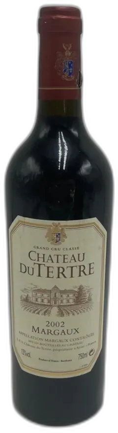 photo du vin Chateau du Tertre 2002