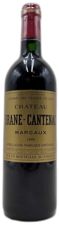 vue du vin Château Brane Cantenac 1999