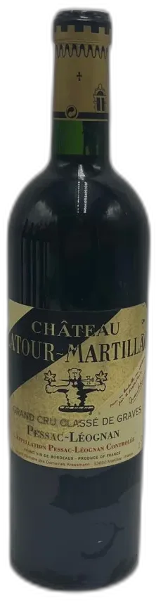 photo du vin Château Latour-Martillac Rouge 2002