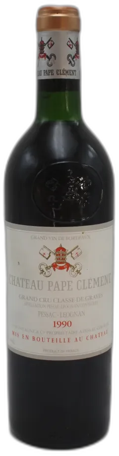 photos du vin Château Pape Clément 1990