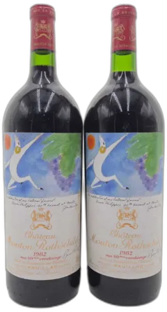 photo du vin Château Mouton Rothschild 1982