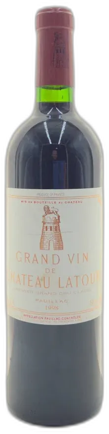 photo du vin Château Latour 1998
