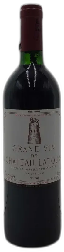 photo du vin Château Latour 1988