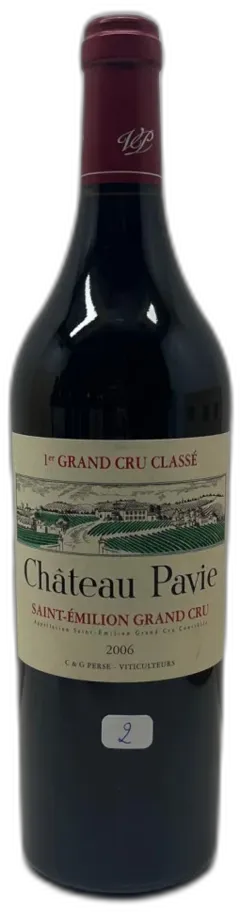 photo du vin Château Pavie 2006