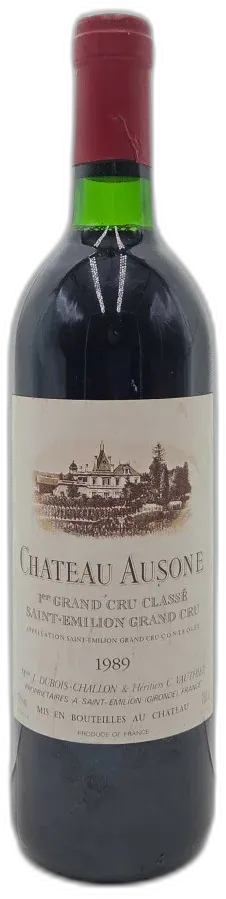 illustration du vin Château Ausone 1989