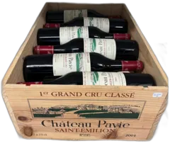 photos du vin Chateau Pavie 2001