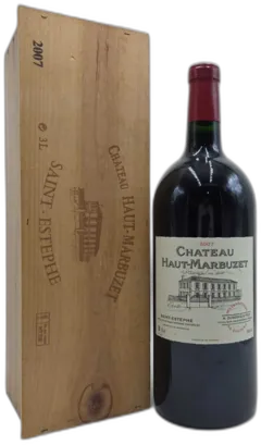 vue du vin Château Haut Marbuzet 2007