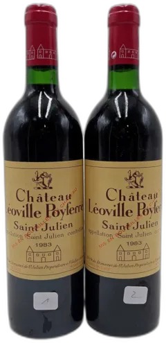 image du vin Château Léoville Poyferré 1983