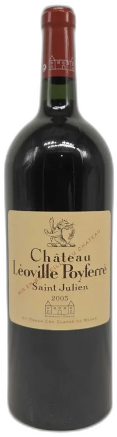 vue du vin Château Léoville Poyferré 2005
