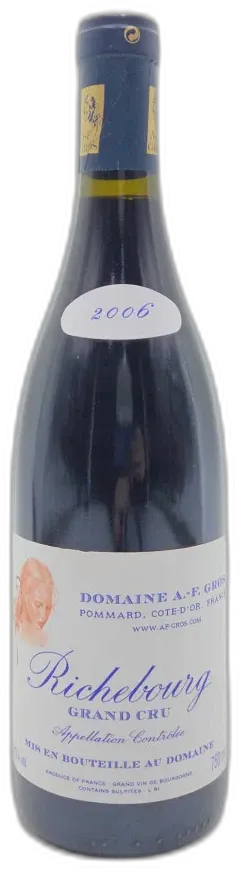 photo du vin Richebourg Anne- Françoise Gros 2006