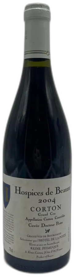 photo du vin Hospices de Beaune Corton Grand Cru Cuvee Docteur Peste 2004