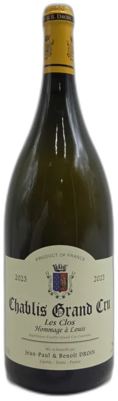 photo du vin Hommage à Louis Domaine Jean-Paul & Benoît Droin 2023