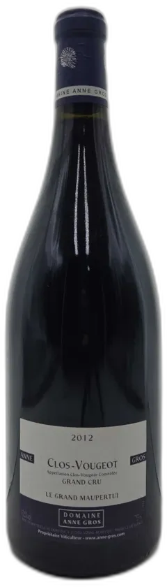 photo du vin Clos de Vougeot Domaine Anne Gros 2012