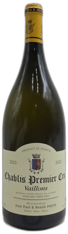 photo du vin Vaillons Domaine Jean-Paul & Benoît Droin 2023