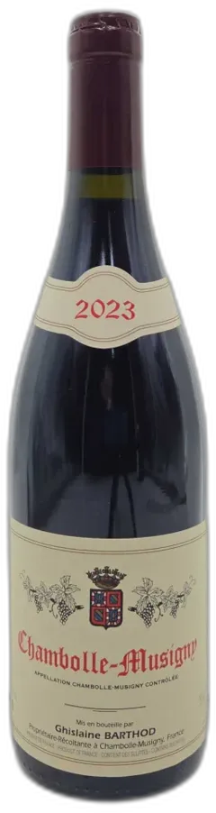 photo du vin Chambolle-Musigny Barthod Ghislaine 2023