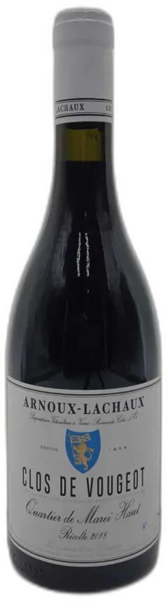 capture du vin Clos de Vougeot "Quartier de Marei Haut" Domaine Arnoux-Lachaux 2018